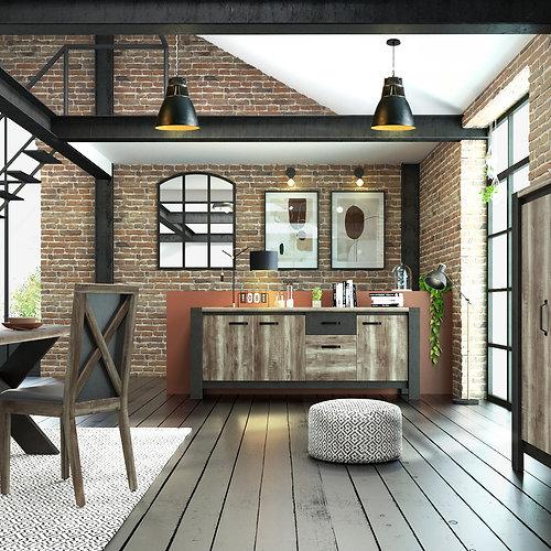 Sciae Buffet Haut 2 Portes 1 Tiroir N°40