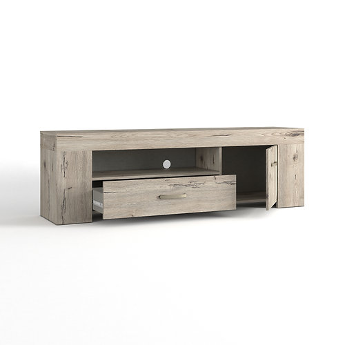 Sciae Meuble TV 1 Porte 1 Tiroir 1 Niche N°38