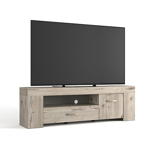 Sciae Meuble TV 1 Porte 1 Tiroir 1 Niche N°38