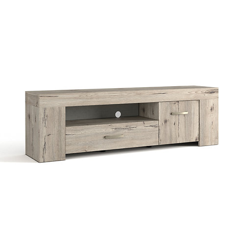 sciae Meuble TV 1 porte 1 tiroir 1 niche N°38