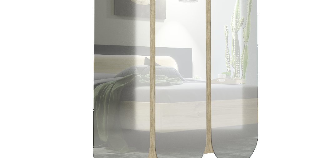 sciae MIROIR TRIPTIQUE N23