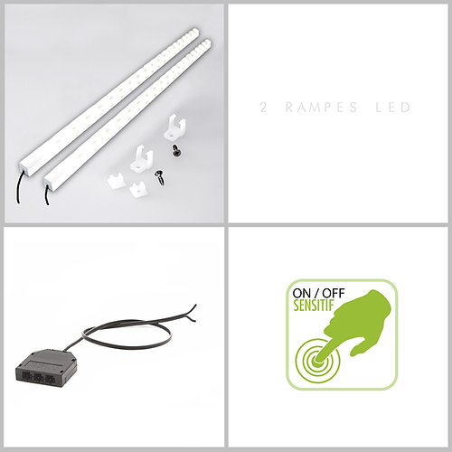 sciae OPT 2RAMPES LED LIT NF2