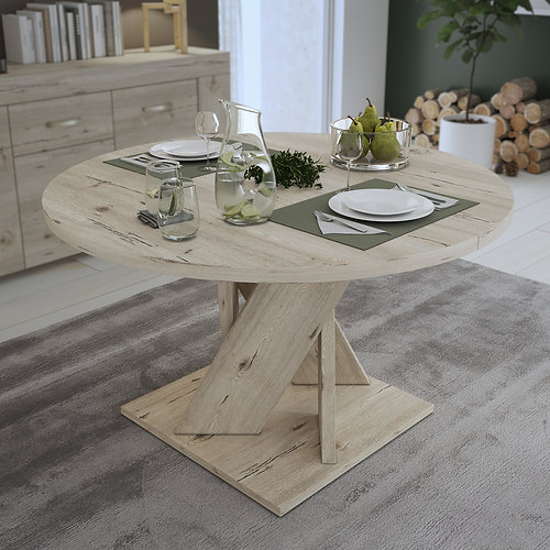 Sciae Table Ronde 1 Allonge N°13