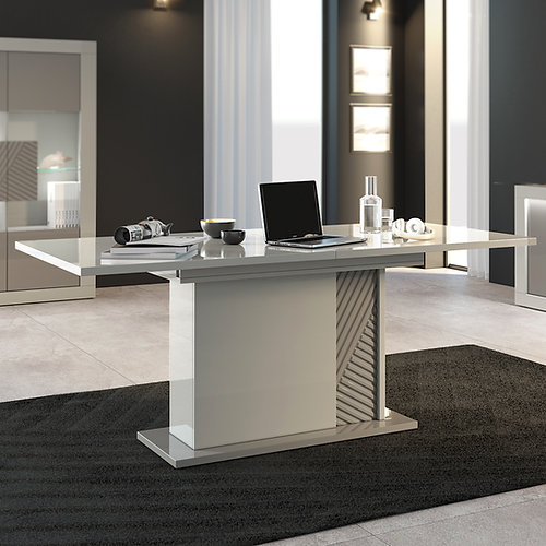 Sciae TABLE RECTANGULAIRE FUT 1 ALLONGE N°10 - RECTANGULAR DINING TABLE 1 LEAF N°10