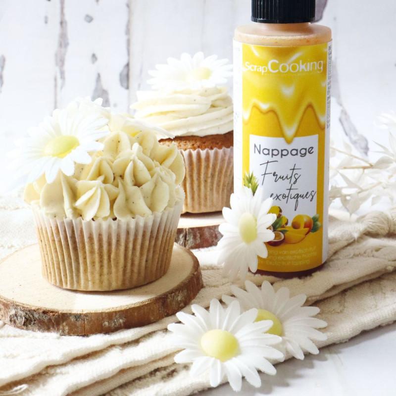 Scrapcooking 18 Marguerites Blanches En Azyme Pour La Décoration De Gâteaux