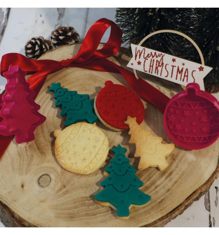 Scrapcooking 2 Emporte-pièces éjecteurs Pour Biscuits De Noël