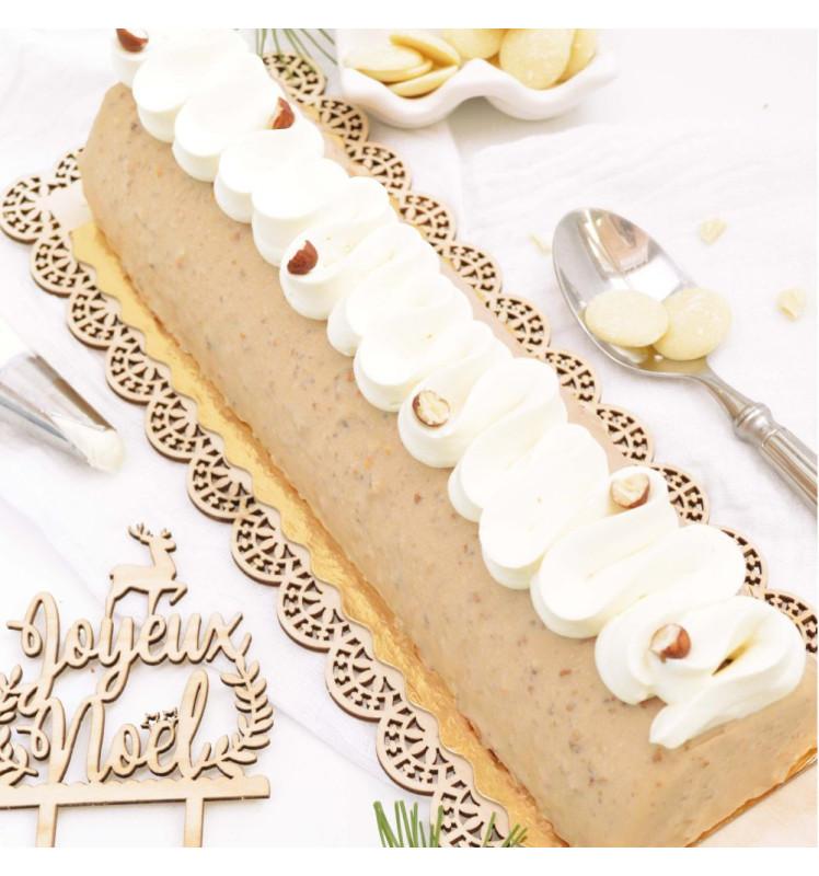 Scrapcooking 2 Moules Pour Bûche Traditionnelle 30 Cm