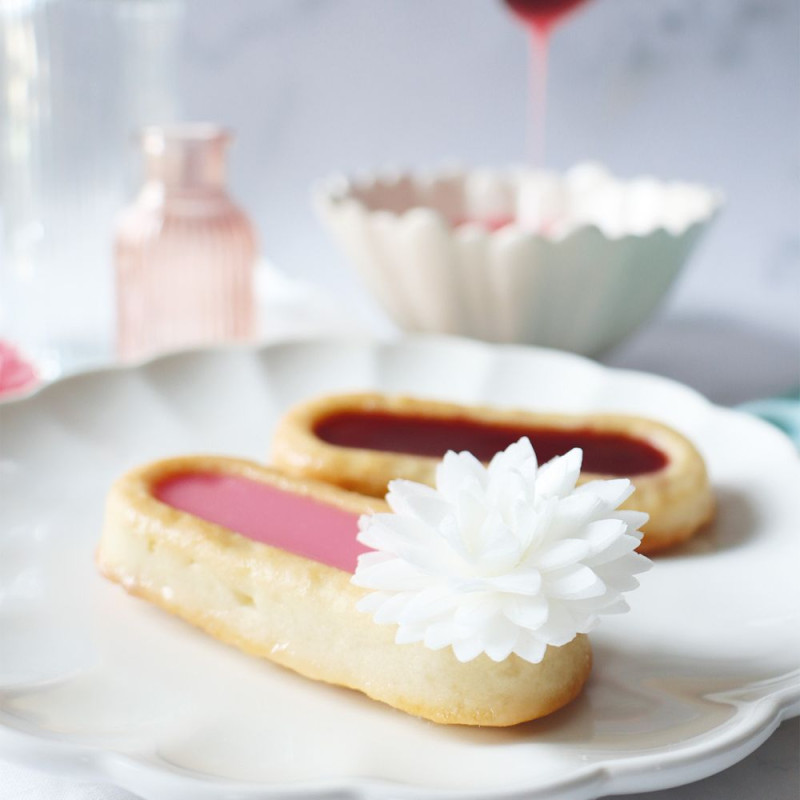 Scrapcooking 5 Dahlias Blancs En Azyme Pour Déco De Gâteaux