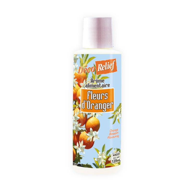scrapcooking Arôme alimentaire concentré fleur d'oranger pour pâtisserie - 125 ml