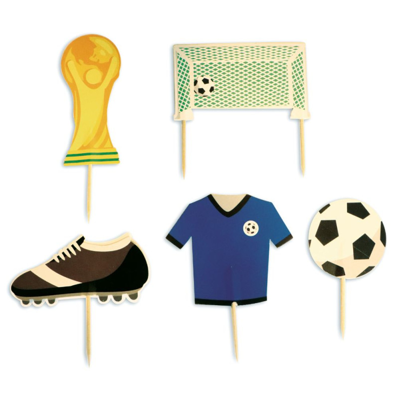 Scrapcooking Cake Toppers Football Pour Déco De Gâteaux
