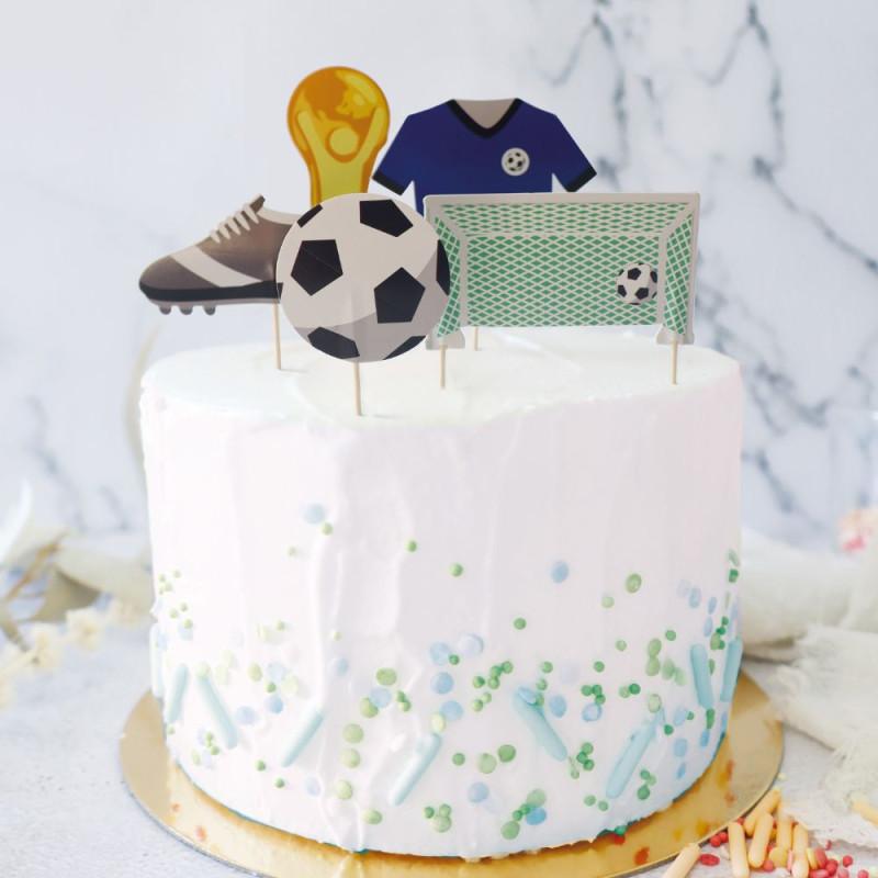 Scrapcooking Cake Toppers Football Pour Déco De Gâteaux
