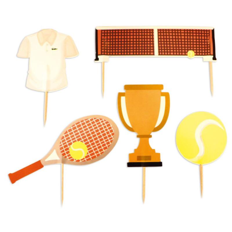 Scrapcooking Cake Toppers Tennis Pour Déco De Gâteaux
