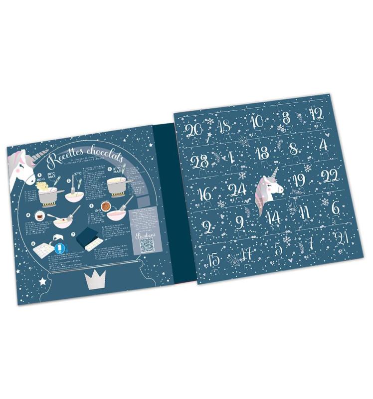 Scrapcooking Calendrier De L'avent Licorne Pour Chocolat à Remplir