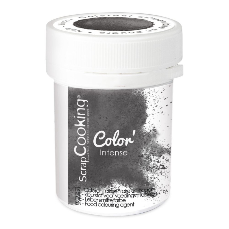 scrapcooking Colorant alimentaire en poudre noir 5 gr