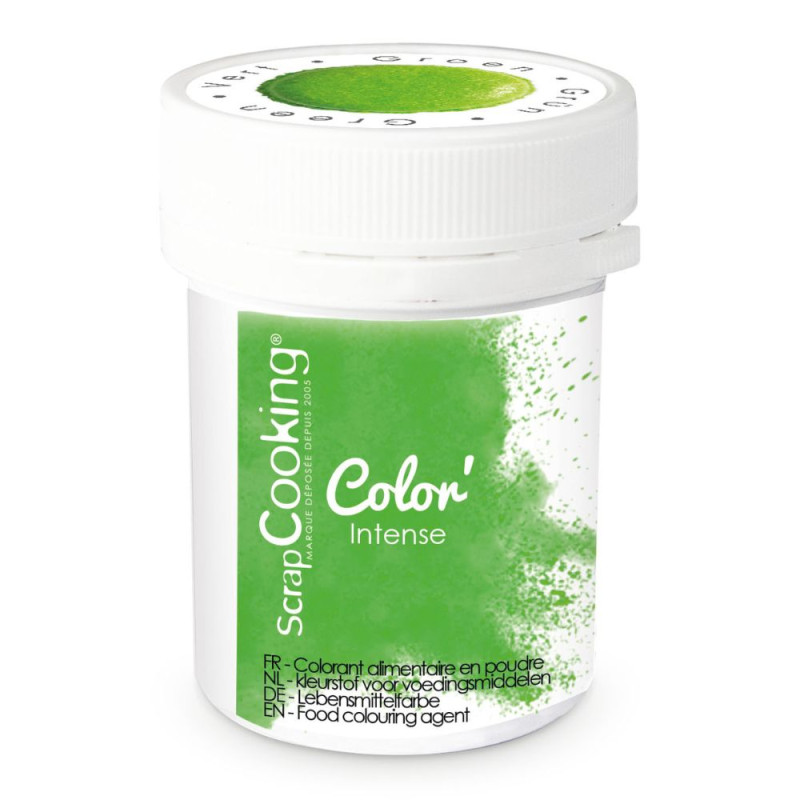 scrapcooking Colorant alimentaire en poudre vert 5 gr