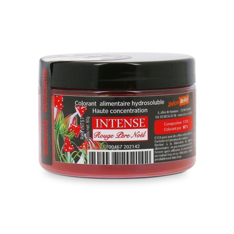Scrapcooking Colorant Alimentaire Hydrosoluble Intense Rouge Père Noël En Poudre - 50 G