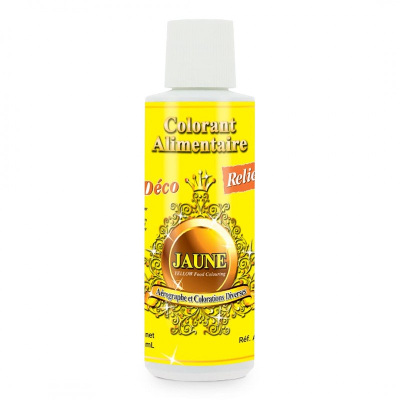 scrapcooking Colorant alimentaire hydrosoluble jaune professionnel - 125 ml