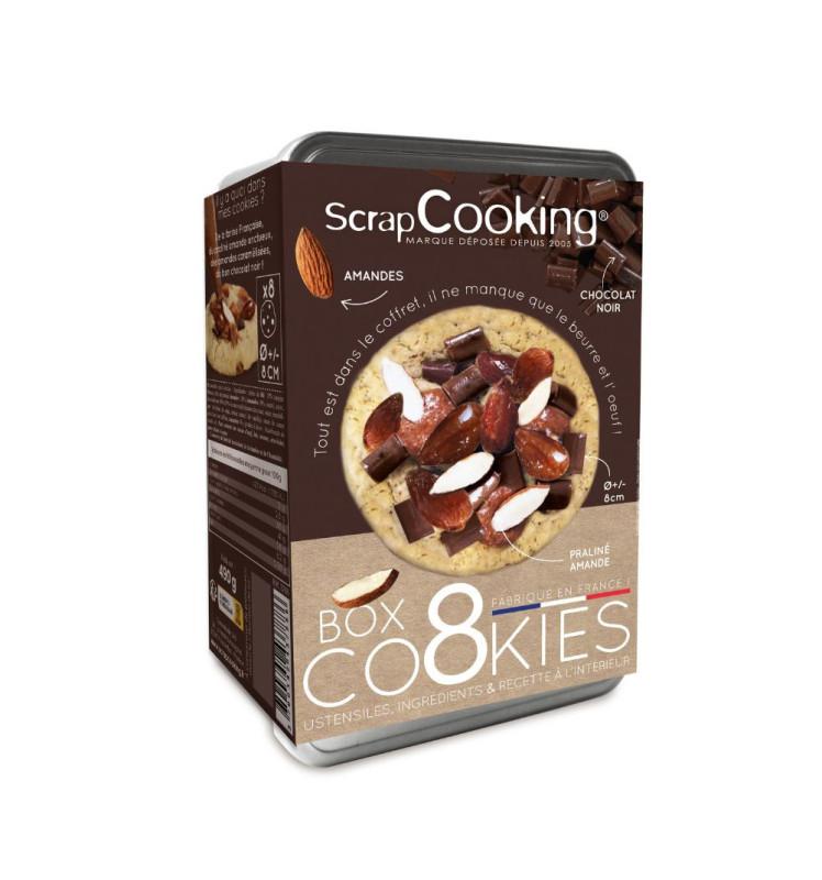 scrapcooking Cookie box - Chocolat noir/ praliné amande Édition limitée
