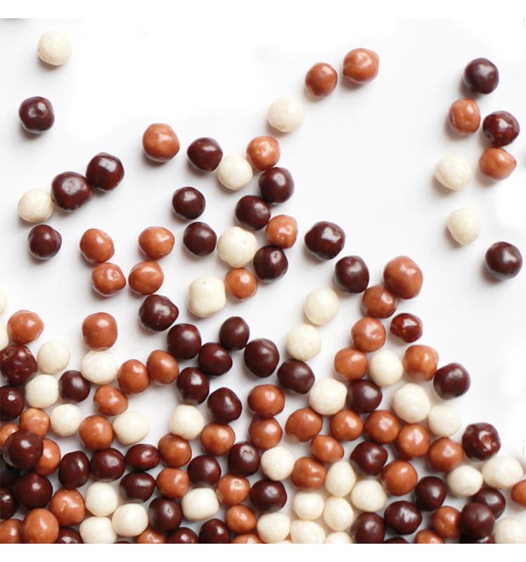 Scrapcooking Décors Mini Perles Chocolat Noir Lait Blanc 50g