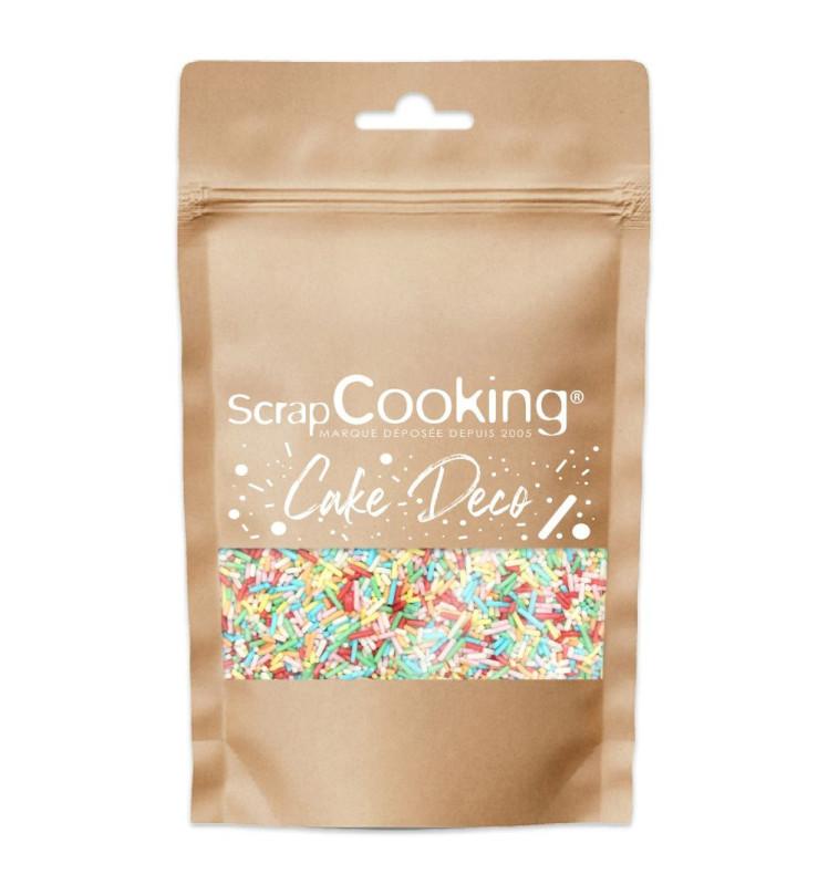 Scrapcooking Décors Sucrés Vermicelles Multicolores 80g