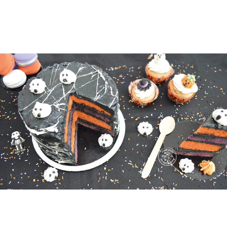 Scrapcooking Décors Sucrés Vermicelles Orange/noir/blanc 80g