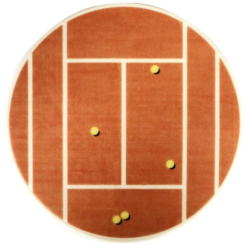 Scrapcooking Disque Pâte à Sucre Gâteau Terrain De Tennis 18 Cm