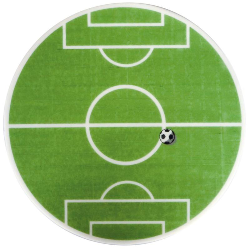 Scrapcooking Disque Pâte à Sucre Terrain De Football 18 Cm