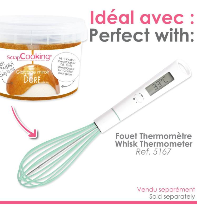 Scrapcooking Glaçage Miroir Prêt à L'emploi Doré 300g