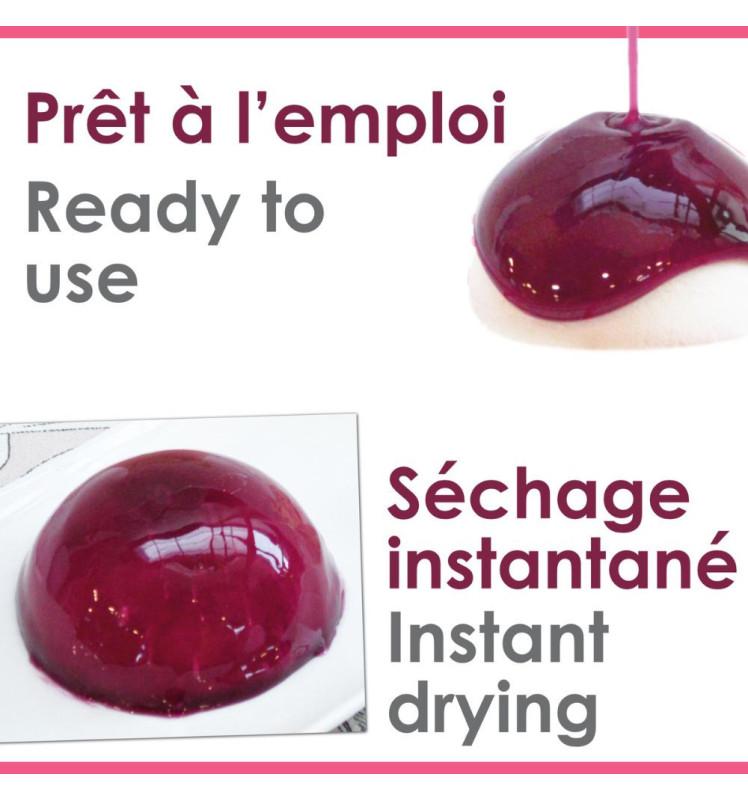 Scrapcooking Glaçage Miroir Prêt à L'emploi Pourpre 300g