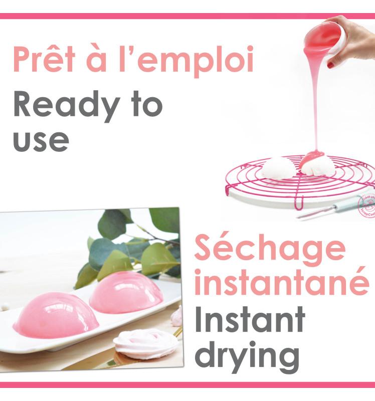 Scrapcooking Glaçage Miroir Prêt à L'emploi Rose 300g
