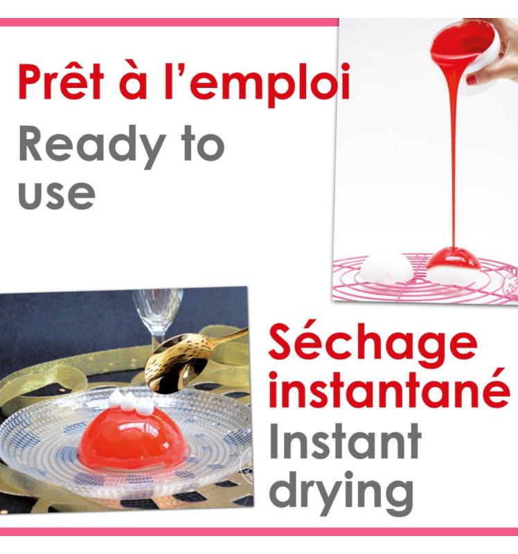 Scrapcooking Glaçage Miroir Prêt à L'emploi Rouge 300g