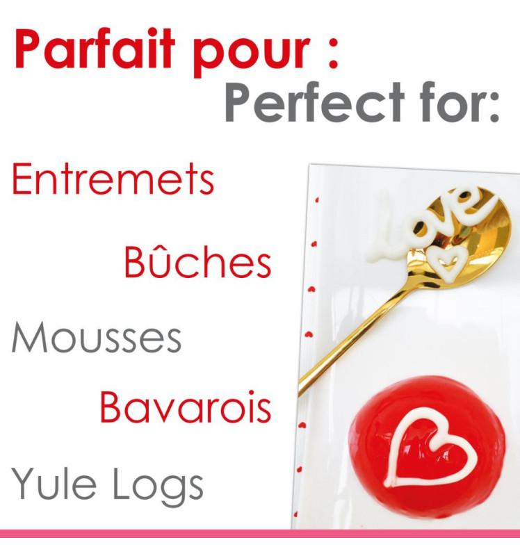 Scrapcooking Glaçage Miroir Prêt à L'emploi Rouge 300g