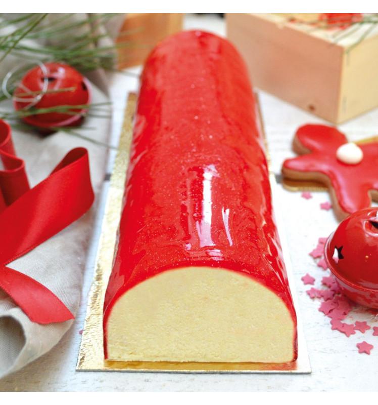 Scrapcooking Glaçage Miroir Prêt à L'emploi Rouge Irisé 300g