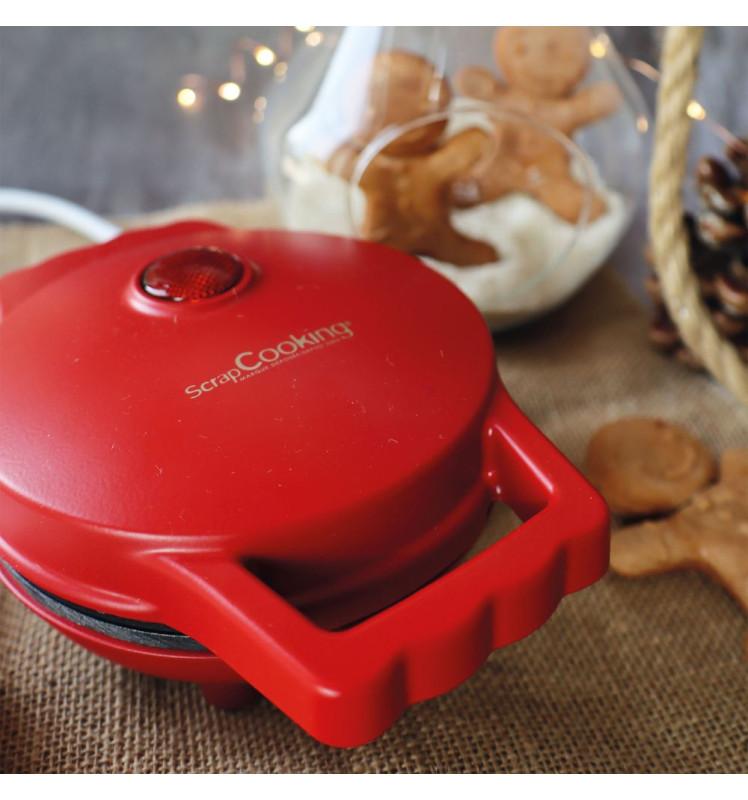 Scrapcooking Mini Gaufrier Gingerbread Man - Waffle Factory