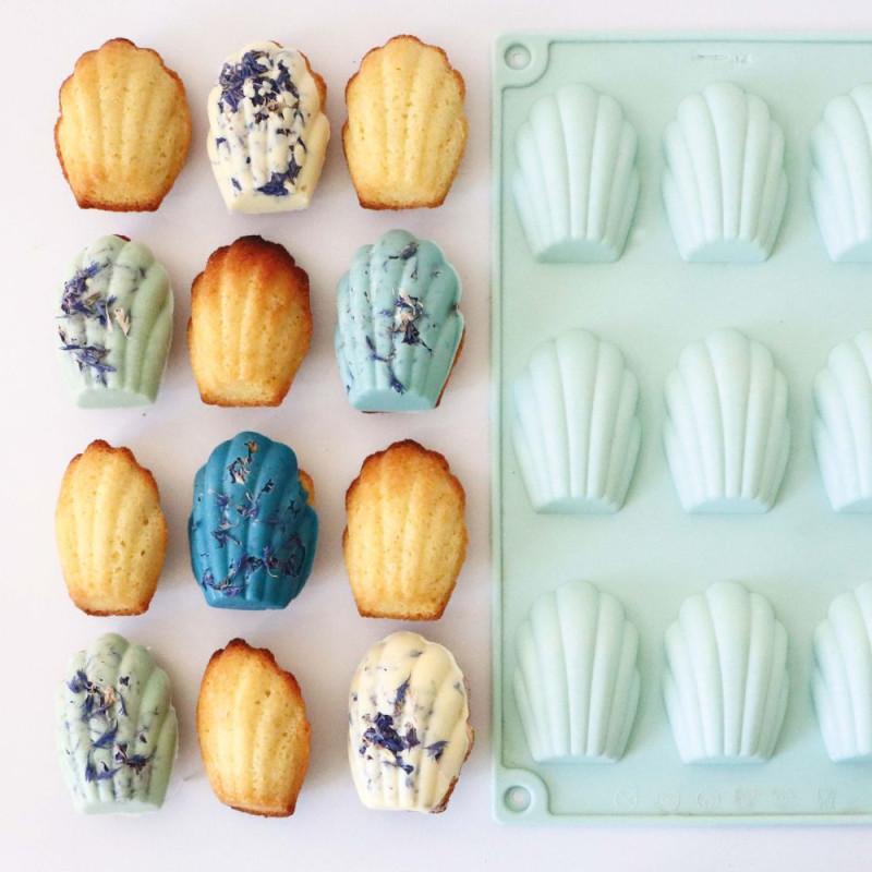 Scrapcooking Moule Madeleine En Silicone 100% Platinium