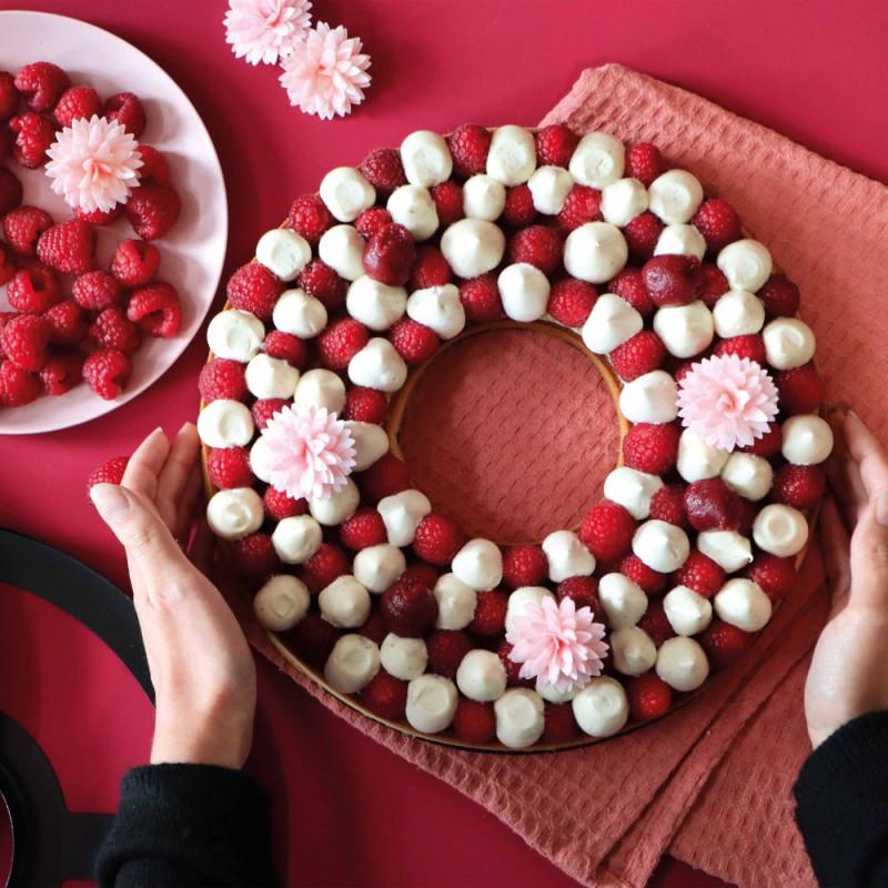 Scrapcooking Moule Tarte Couronne / à Trou Antiadhésif