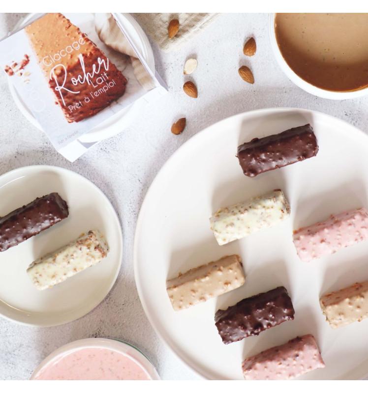 Scrapcooking Pot Glaçage Rocher Prêt à L'emploi Chocolat Lait