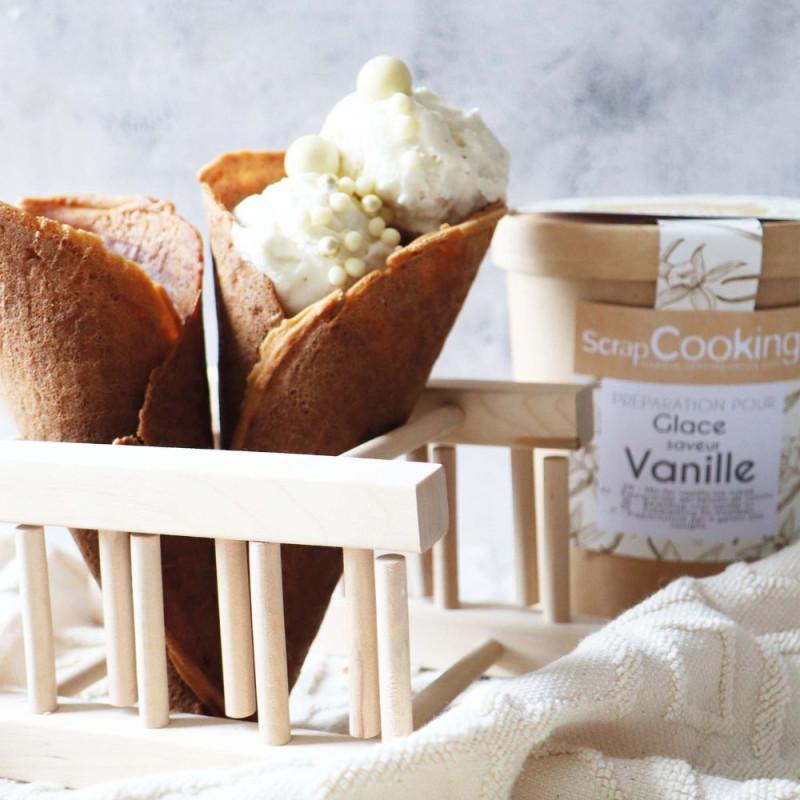 Scrapcooking Pot Préparation Pour Glace Vanille 145g