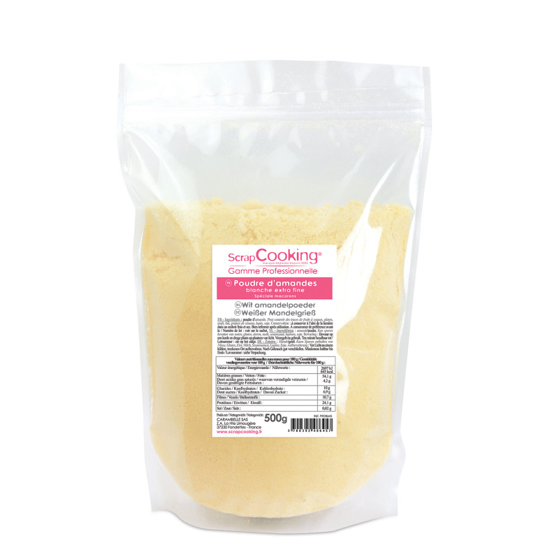 scrapcooking Poudre d'amandes blanche extra fine 500g