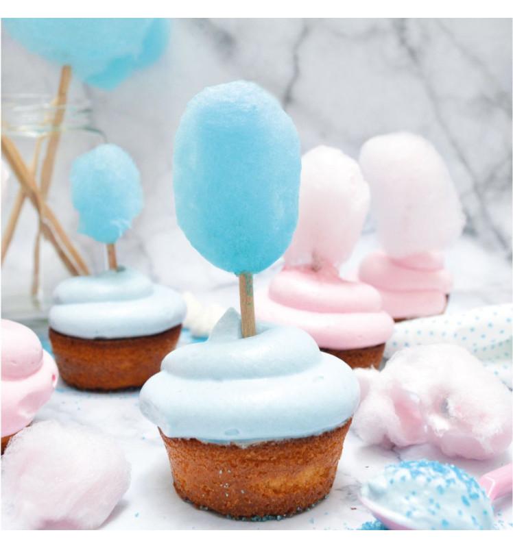 Scrapcooking Prépa Sucrée Barbe à Papa - Bleu - Goût Cola 160g