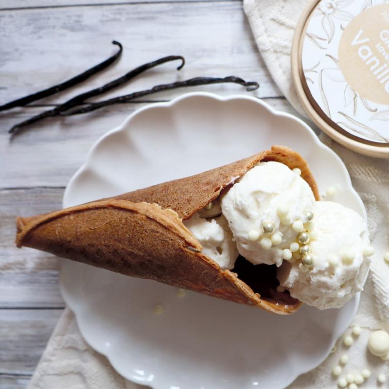 Scrapcooking Préparation Gaufrettes/ Cornet- Chocolat 260g