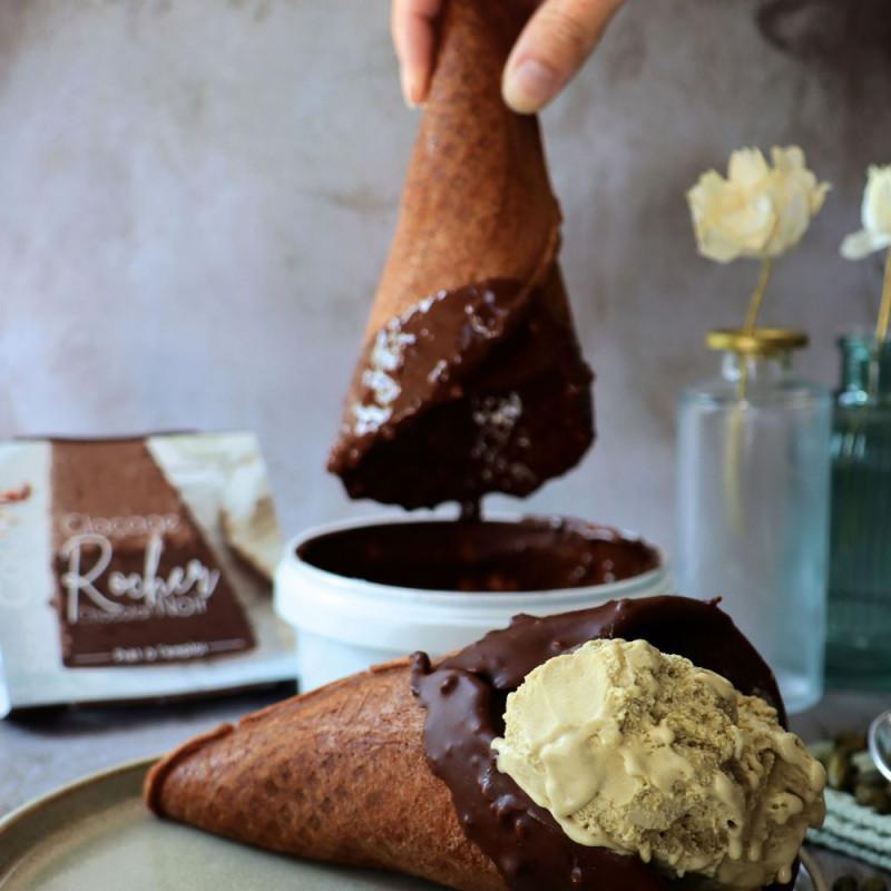 Scrapcooking Préparation Gaufrettes/ Cornet- Chocolat 260g