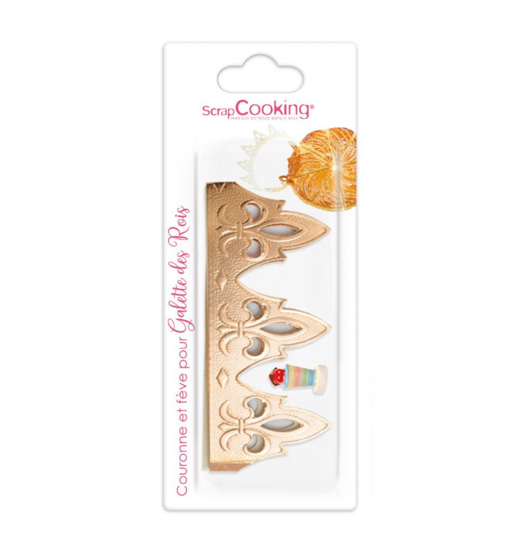 Scrapcooking 1 Fève + 1 Couronne