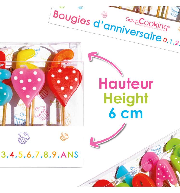 Scrapcooking 15 Bougies 1 2 3 Ans