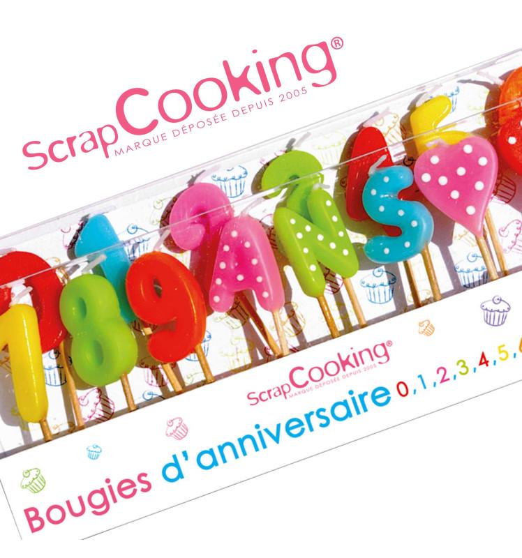 Scrapcooking 15 Bougies 1 2 3 Ans
