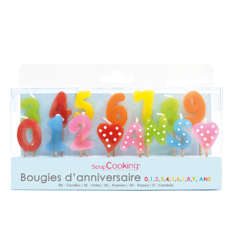 scrapcooking 15 bougies 1 2 3 ans