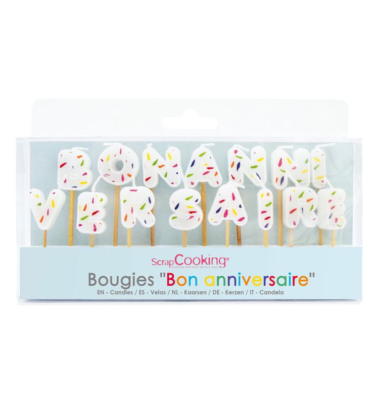 Scrapcooking 15 Bougies Bon Anniversaire