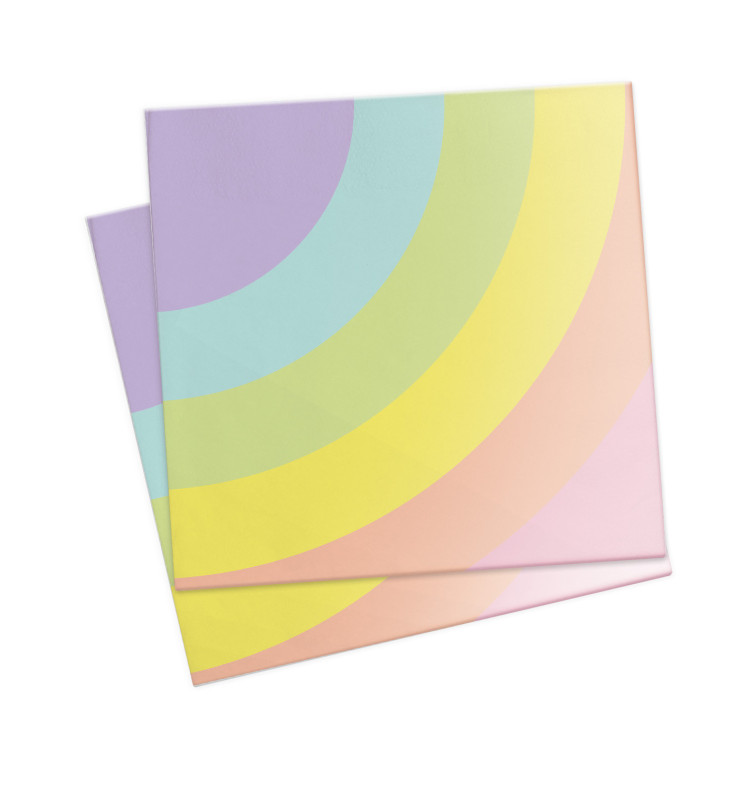scrapcooking 20 serviettes licorne