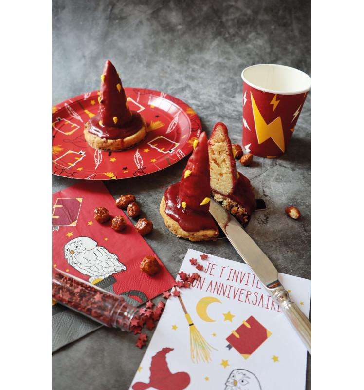 Scrapcooking 20 Serviettes Sorcier