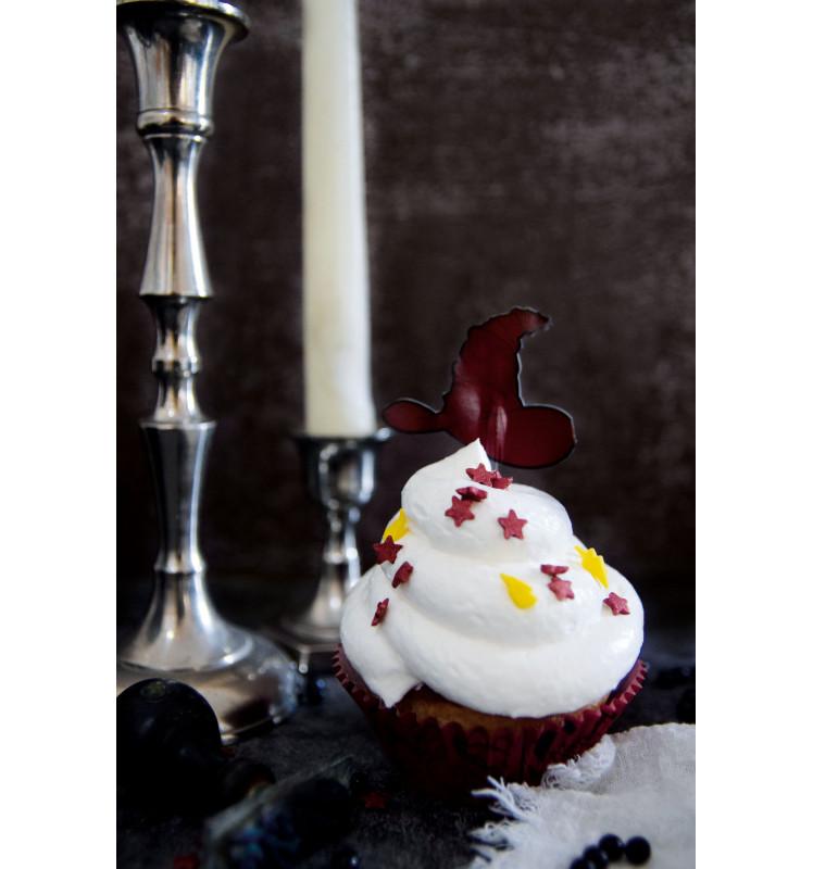 Scrapcooking 24 Caissettes + Cake Toppers Sorcier